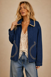Durango Studded Denim Jacket