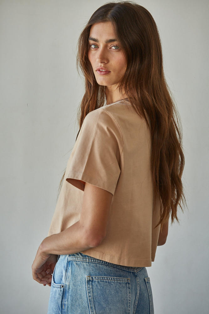 Everyday Crop Tee