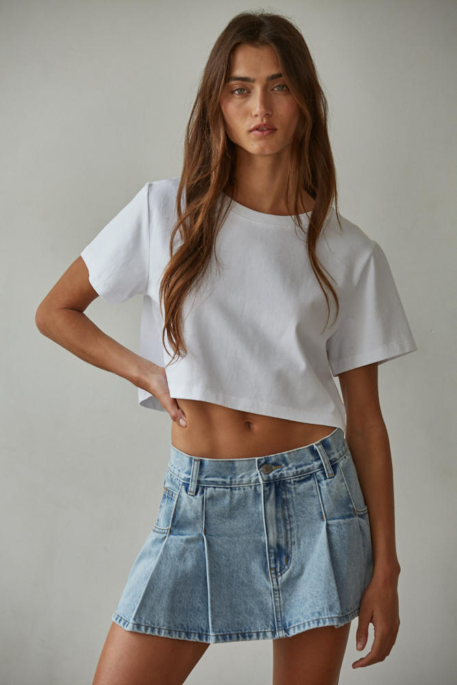 Everyday Crop Tee