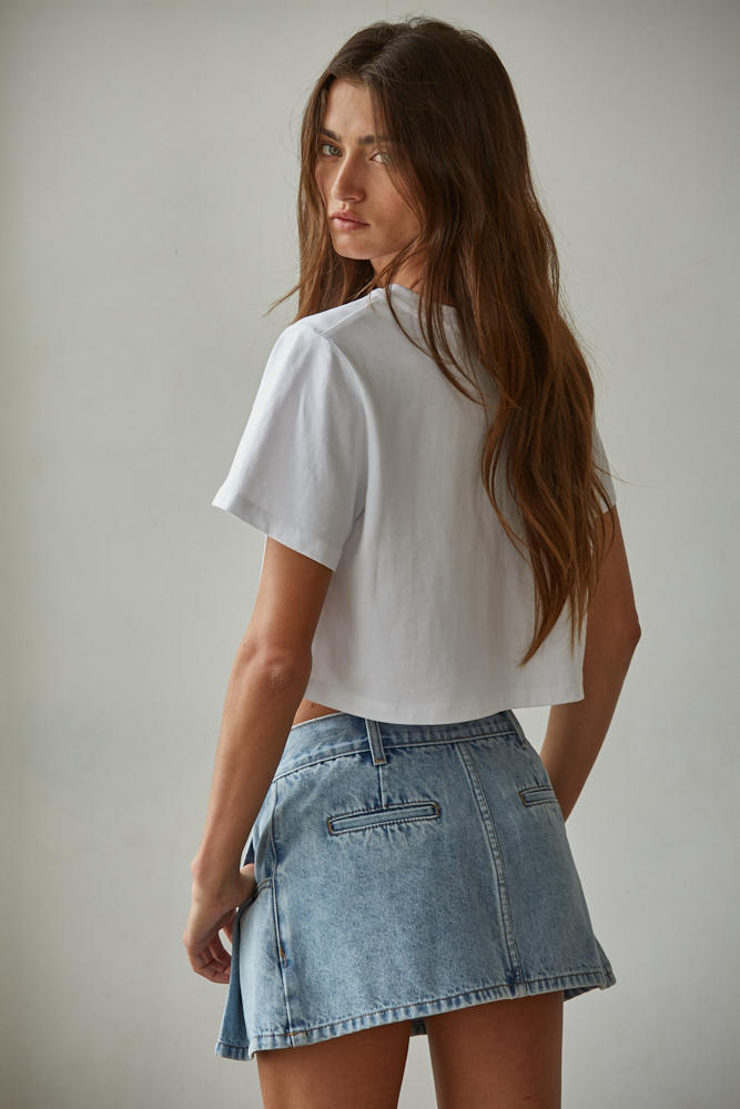 Everyday Crop Tee