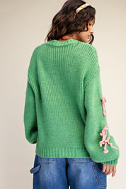 Fa La La Bow Sweater