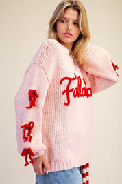 Fa La La Bow Sweater