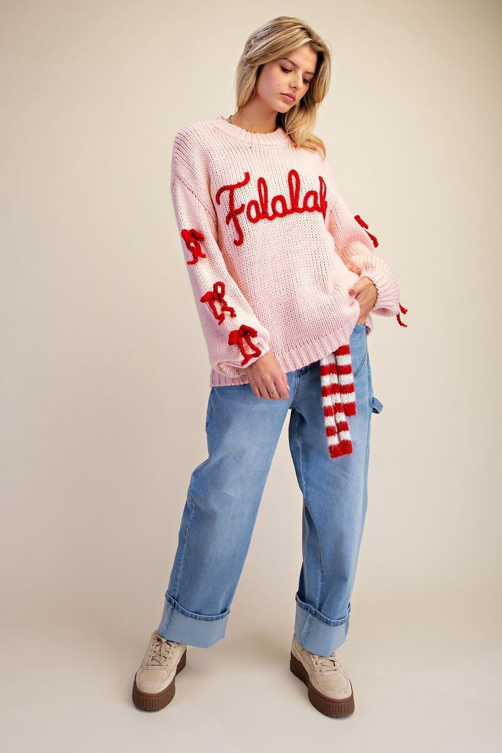 Fa La La Bow Sweater