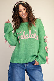 Fa La La Bow Sweater