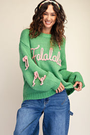 Fa La La Bow Sweater