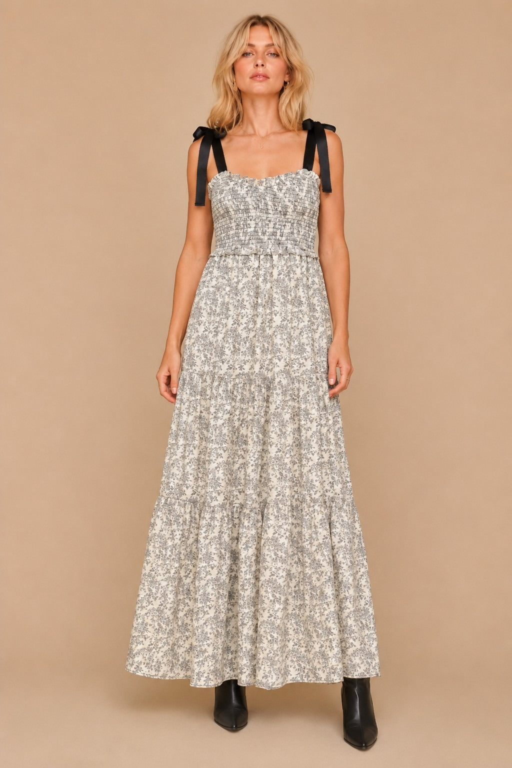 Fable Floral Tiered Maxi Dress