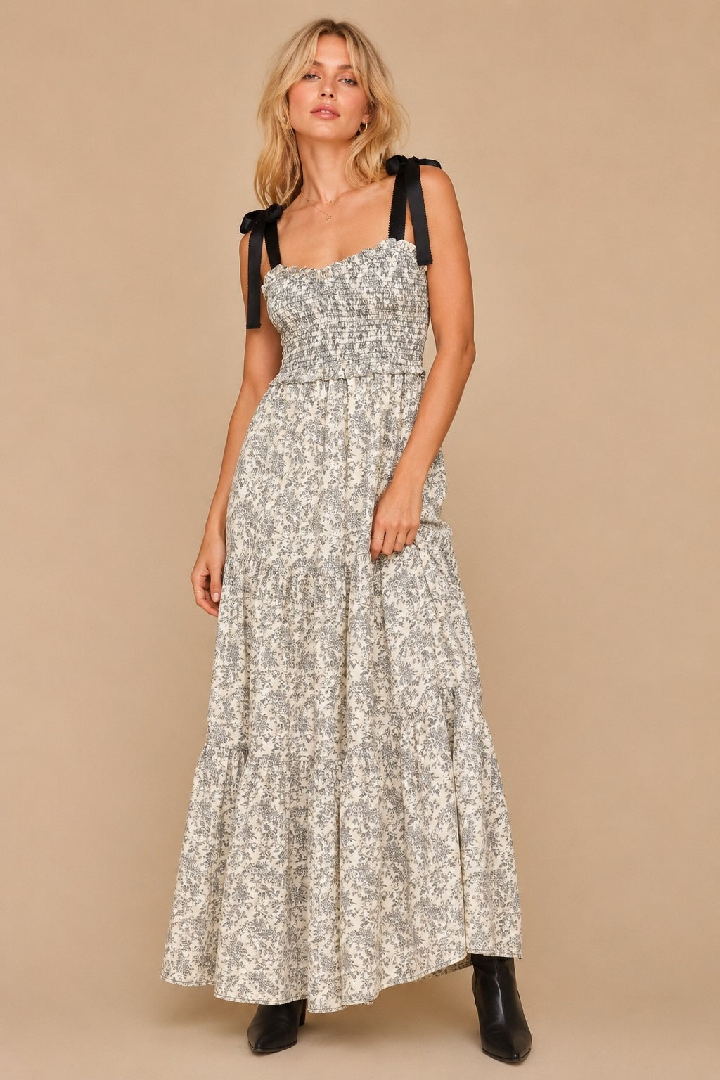 Fable Floral Tiered Maxi Dress