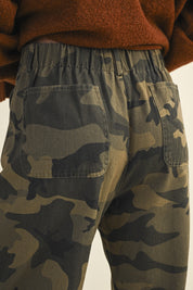 Field Day Camo Pleated Utility Trousers