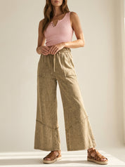Freeform French Terry Exposed Seam Pants