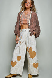 Garden Gate Chenille Crochet Cardigan