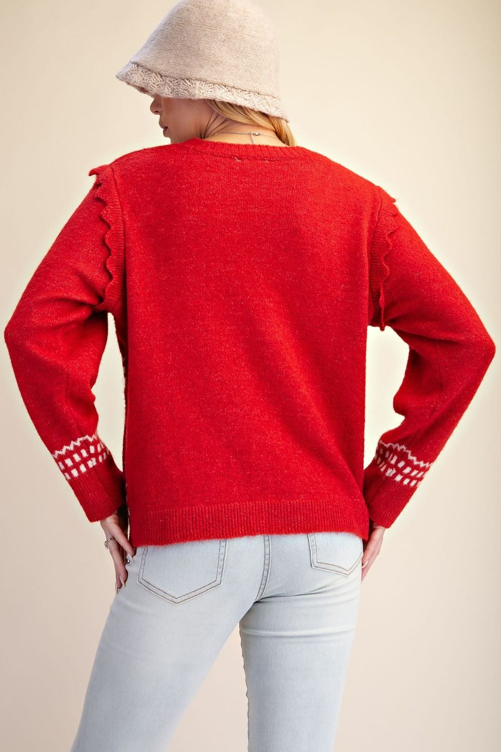 Gingerbread Social Sweater