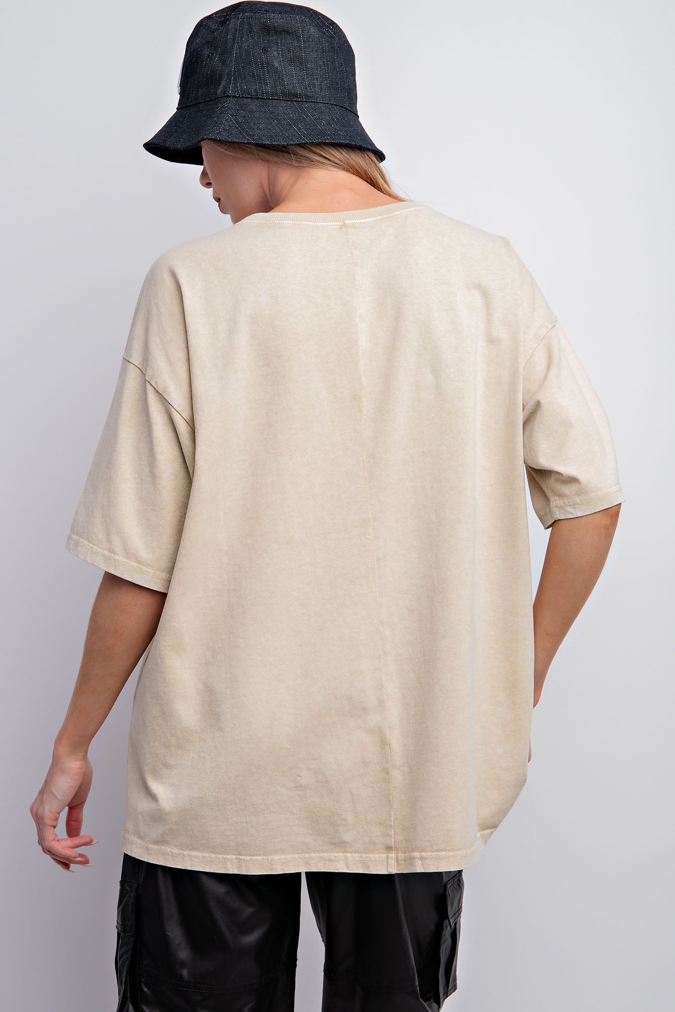 Good Times Mineral Washed Oversized Tee