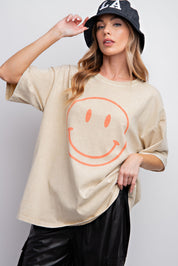 Good Times Mineral Washed Oversized Tee
