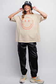 Good Times Mineral Washed Oversized Tee