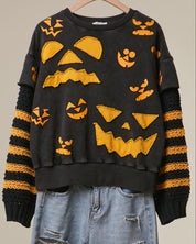 Midnight Mischief Colorblock Pullover