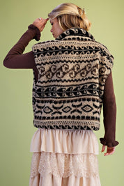 High Desert Button-Down Sherpa Vest