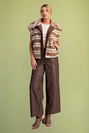 High Desert Button-Down Sherpa Vest