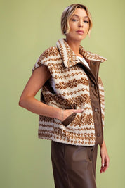 High Desert Button-Down Sherpa Vest