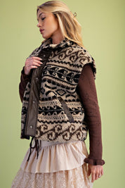 High Desert Button-Down Sherpa Vest