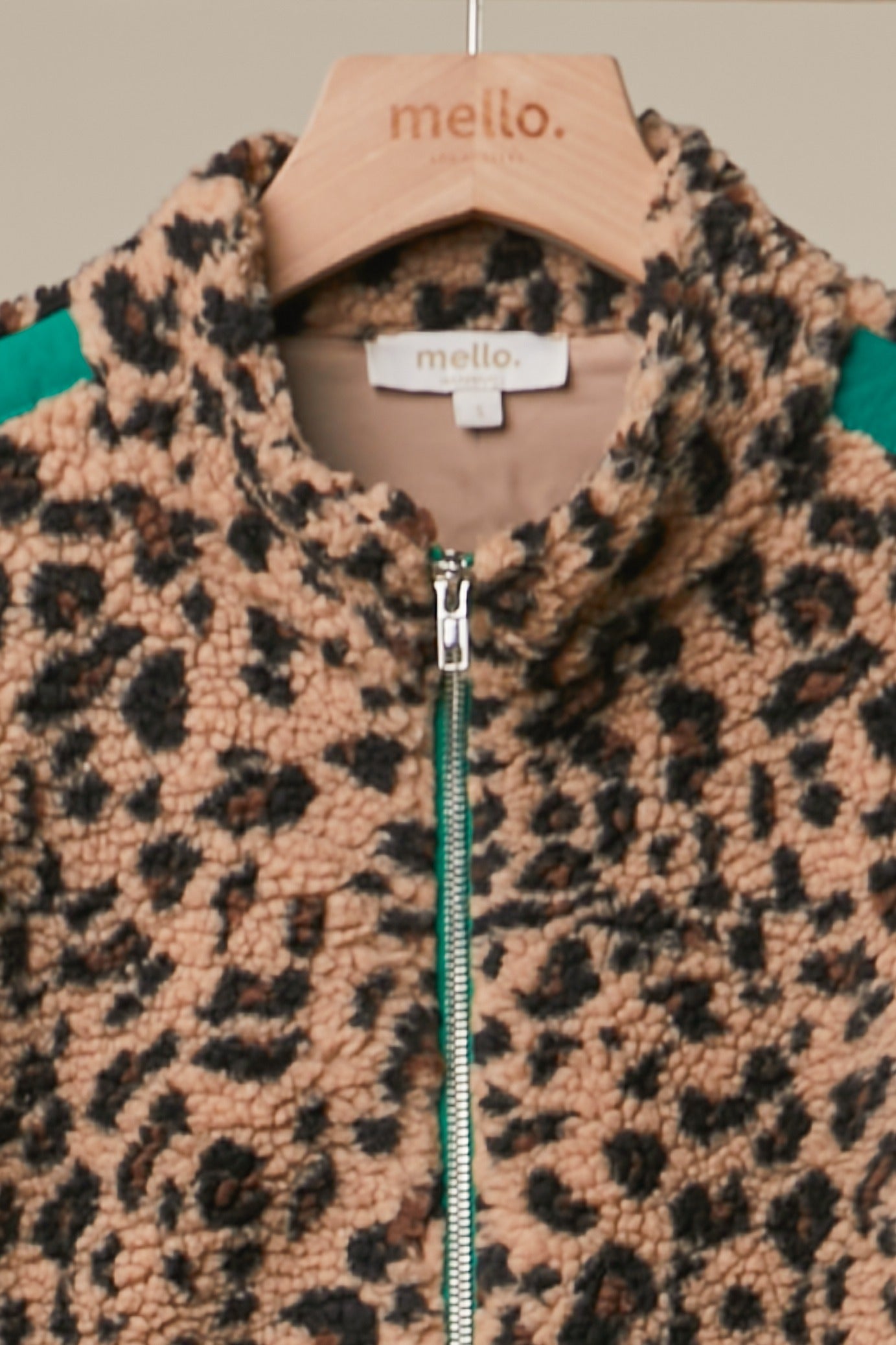 High Roller Leopard Fleece Jacket