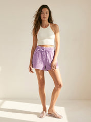 Home Stretch Washed Double Gauze Shorts