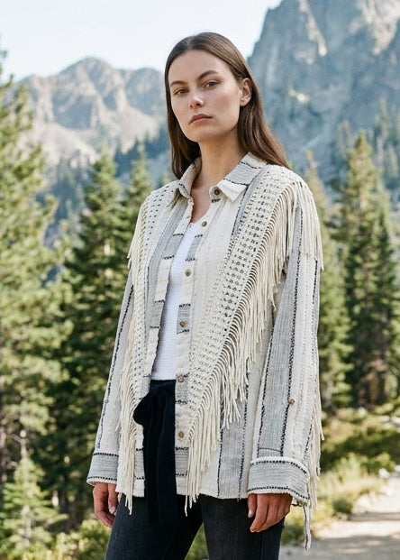 Laredo Fringe Shirt Jacket