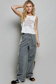 Lone Star Slim-Fit Ribbed Tank