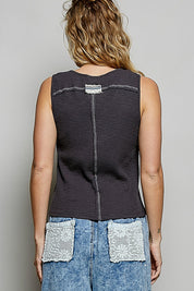 Lone Star Slim-Fit Ribbed Tank