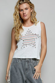 Lone Star Slim-Fit Ribbed Tank