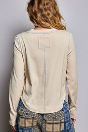 Lovestruck Vintage Washed Long-Sleeve Top