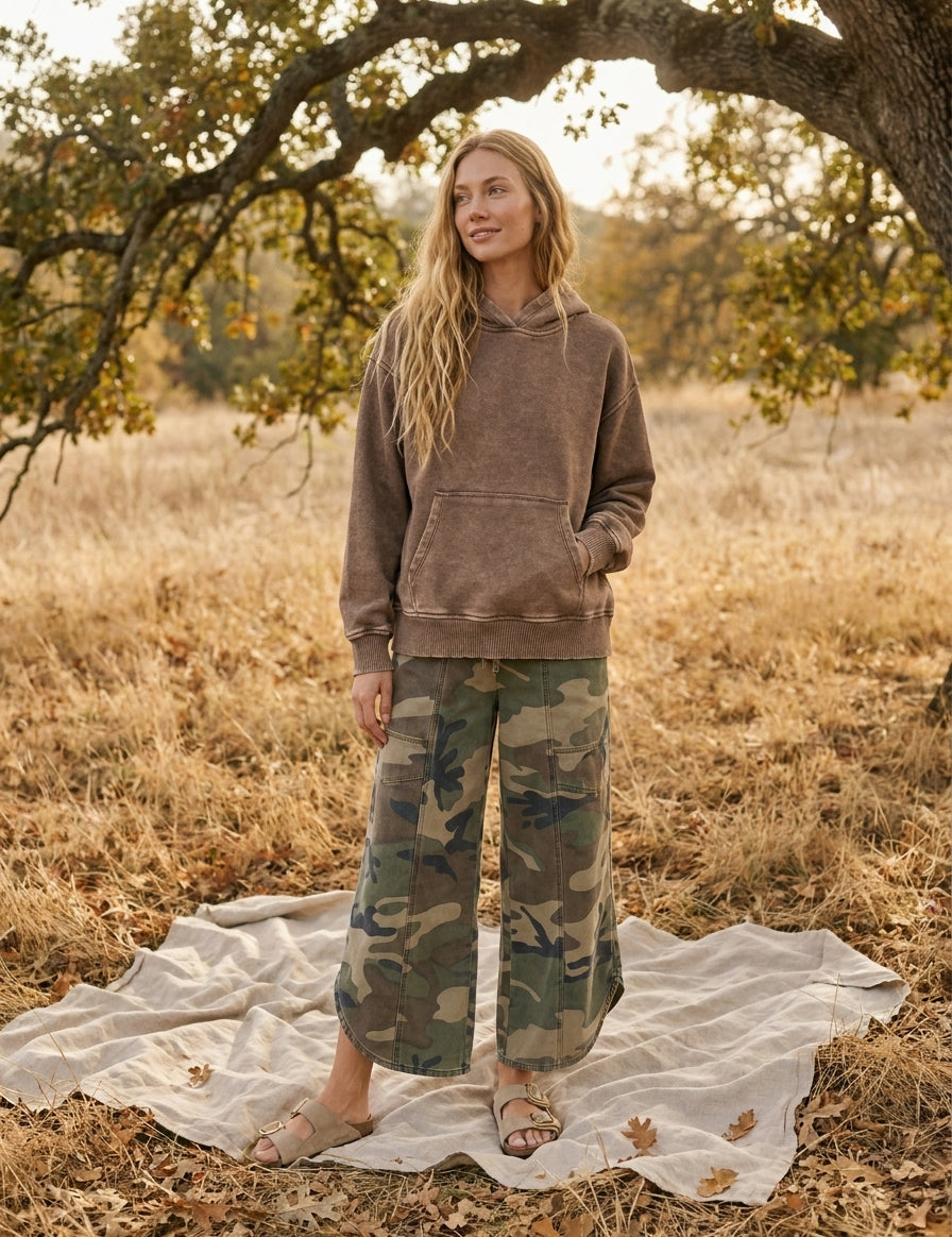 Low Key Mineral Wash Relaxed Pants