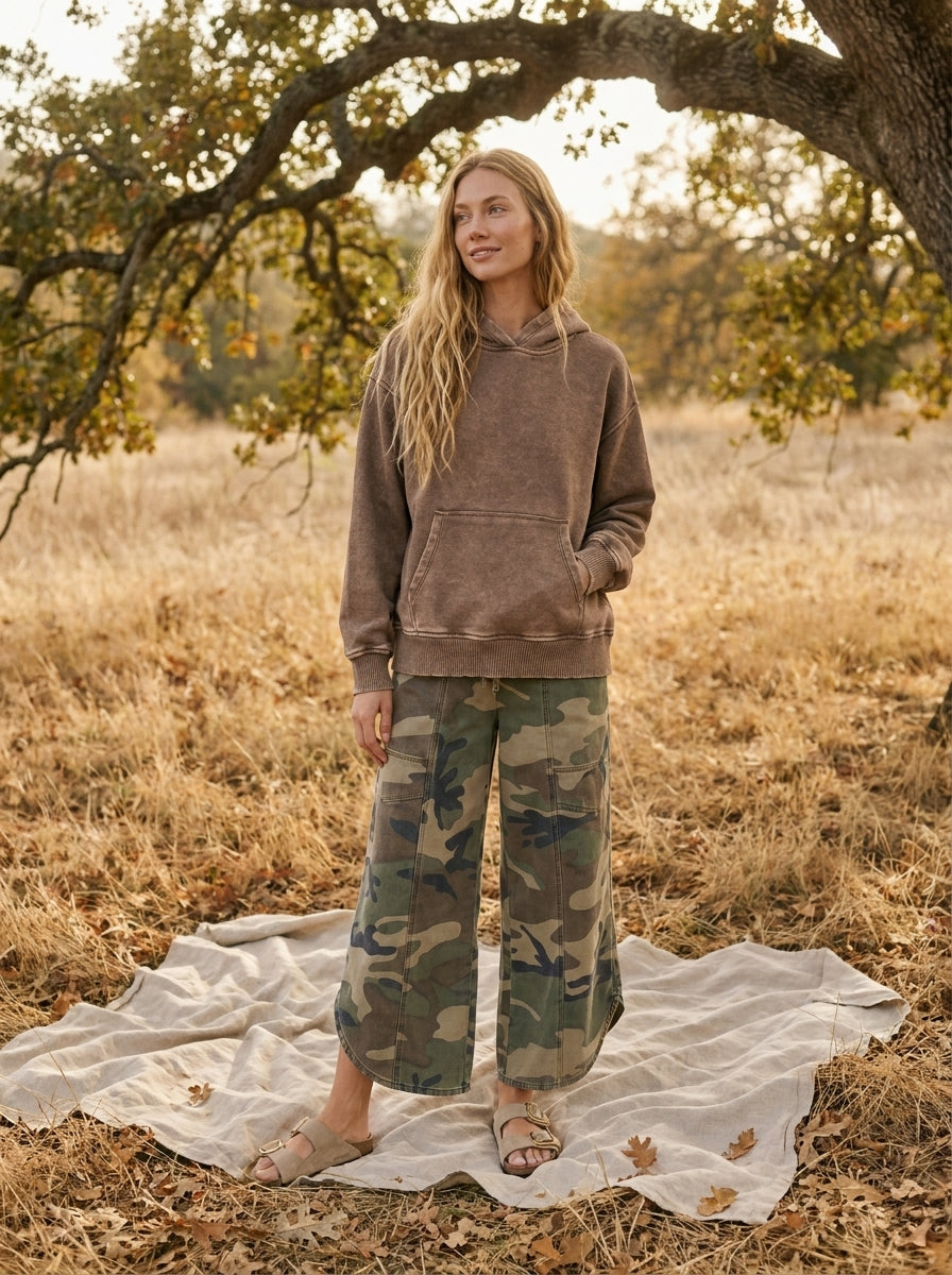 Low Key Mineral Wash Relaxed Pants
