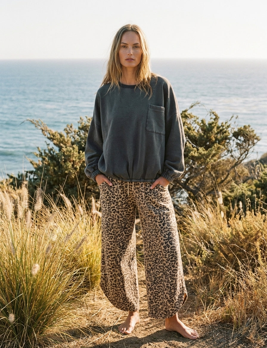 Low Key Mineral Wash Relaxed Pants