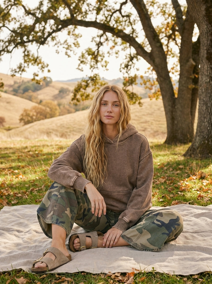 Low Key Mineral Wash Relaxed Pants