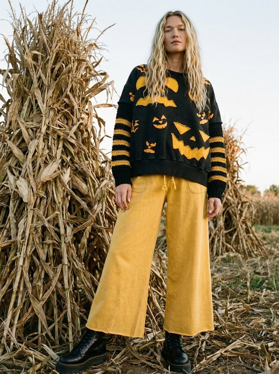 Midnight Mischief Colorblock Pullover