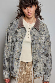 Midnight Rambler Embellished Denim Jacket
