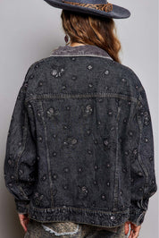Midnight Rambler Embellished Denim Jacket