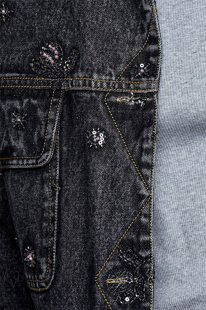 Midnight Rambler Embellished Denim Jacket