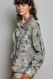 Midnight Rambler Embellished Denim Jacket