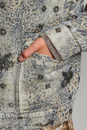 Midnight Rambler Embellished Denim Jacket
