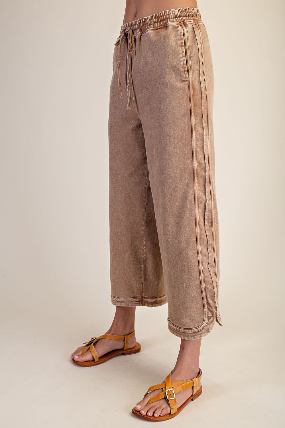 The Essential Mineral Washed Denim Pants
