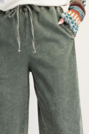 The Essential Mineral Washed Denim Pants