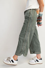 The Essential Mineral Washed Denim Pants