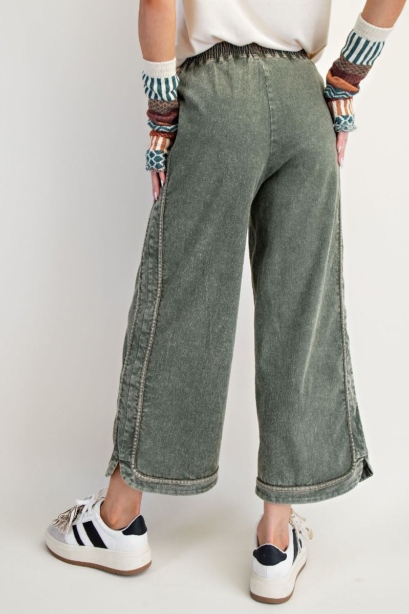The Essential Mineral Washed Denim Pants