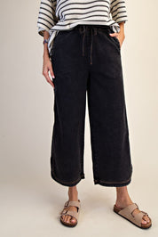 The Essential Mineral Washed Denim Pants