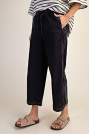 The Essential Mineral Washed Denim Pants