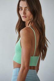 Everyday Modal Ribbed Triangle Bralette