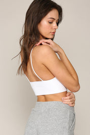 Everyday Modal Ribbed Triangle Bralette