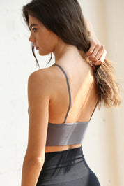 Everyday Modal Ribbed Triangle Bralette