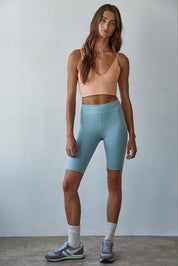 Everyday Modal Ribbed Triangle Bralette